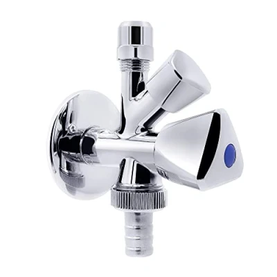 Immagine di VARIOSAN Rubinetto sottolavabo combinato 11114, DN 15, 1/2&quot;, autosigillante, cromata