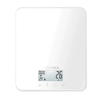 Immagine di Pedrini Bilancia da Cucina Digitale con Funzione tara, 5kg/1g, display e batterie incluse