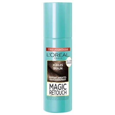 Immagine di L&#039;Oréal Paris Spray protettivo per transizioni continue e naturali, laminati approcci fino al prossimo lavaggio dei capelli, Magic Retouch, marrone freddo, 1 x 90 ml
