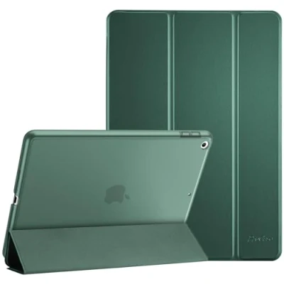 Immagine di ProCase Cover iPad 6/5 Generazione 9,7 pollici, Custodia per 9.7 2018/2017 A1893 A1954 A1822 A1823 Smart Stand Ultral Leggero Slim Mgreen