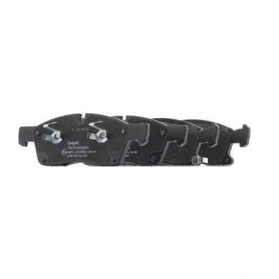 Immagine di DELPHI LP3173 Kit pastiglie freno con segnalatore acustico usura lamierino anticigolío senza accessori JEEP: GRAND CHEROKEE 4