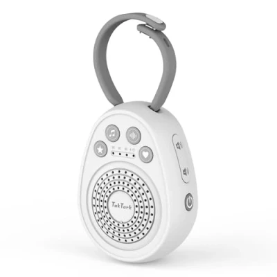 Immagine di TakTark Macchina Rumore Bianco, Portatile Bianco Neonato con 20 Suoni Rilassanti, Función de Temporización, White Noise Machine Ricaricabile via USB Max 20H di Lunga Durata