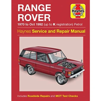 Immagine di Range Rover V8 Petrol (70 Oct 92) Haynes Repair Manual: 70 92