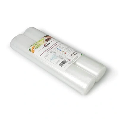 Immagine di Wimex Sacchetti sottovuoto Groffati per Alimenti Diverse Misure. 2 Rotoli 30x600cm (12 Metri). BPA Free. Cottura Sous Vide. Super Resistenti: Universali e Adatti a Tutte Le Macchine