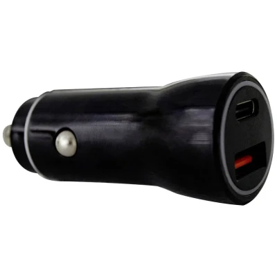 Immagine di IWH dual USB C spina di carica automatica 2,1A Portata massima corrente=2.1 A 12 V, 24 V