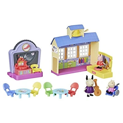 Immagine di Peppa Pig Peppas Adventure Toddler Class, giocattolo per bambini con frasi e suoni pronunciati a partire dai 3 anni