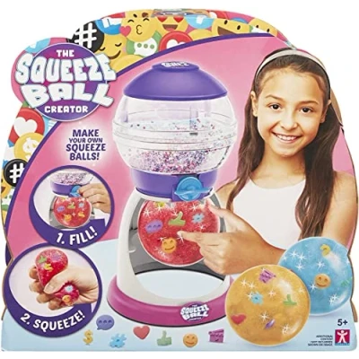 Immagine di The Squeeze Ball Creator Palla antistress riutilizzabile per ragazzi e ragazze, set da gioco con accessori