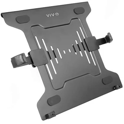 Immagine di VIVO Supporto universale regolabile per computer portatile da 10 a 15,6 pollici bracci monitor compatibili VESA, vassoio notebook LAP3
