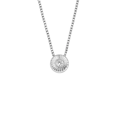Immagine di Fossil Collana Da Donna In Argento Sterling, Lunghezza: 356mm+51mm, Larghezza: 8.7mm, Altezza: 8.7mm JFS00618040
