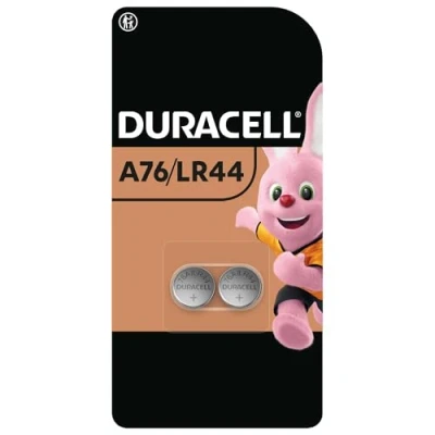Immagine di Duracell Batterie Bottone LR44 76A/V13GA/A76 1Cnf/2pz