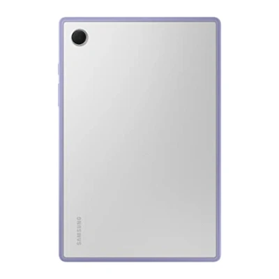 Immagine di Samsung Clear Edge Cover Custodia con Bordo protettivo per Galaxy Tab A8, Viola