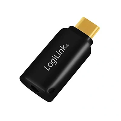 Immagine di LogiLink UA0356 Scheda audio USB tipo C (connettore TRRS da 3,5 mm) con convertitore digitale analogico (DAC) integrato per Hi Fi Quality