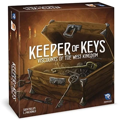 Immagine di Renegade Game Studios Visconti del Regno Ovest: Espansione Keeper of Keys Gioco da tavolo strategico, età 14+