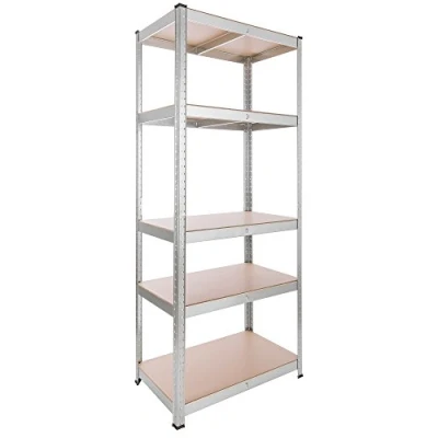 Immagine di Arebos scaffalatura 75 x 45 180 cm 875 kg portata Sistema di facile installazione grazie a bussola