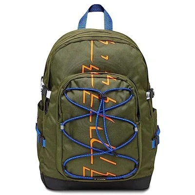 Immagine di Invicta Jelek Active Doppia Tasca Frontale Viaggio Tempo Libero Zainetto per bambini, Taglia: One Size, Verde