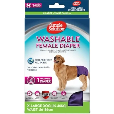 Immagine di Simple Solution Pannolino Lavabile per Cane, Taglia Extra Large