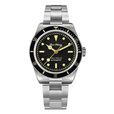 Immagine di NC San Martin 6200 Diver Orologio Da Uomo Meccanico Automatico Orologi In Acciaio Inox Cristallo di Zaffiro 20 ATM Resistente All&#039;acqua NH35 Movimento (with logo)