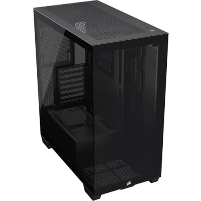 Immagine di CORSAIR 3500X Mid Tower ATX Case per PC Vetro Temperato Panoramico Compatibile con Scheda Madre a Connessione Inversa Nessuna Ventola Inclusa Nero