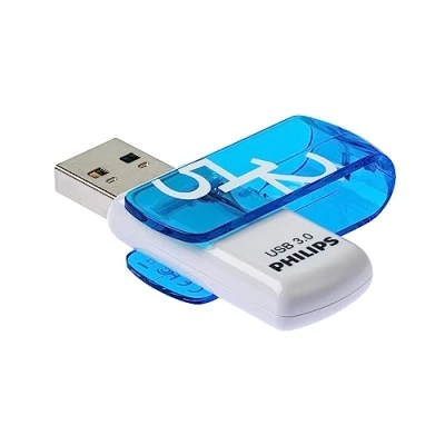 Immagine di Philips Vivid Edition Super Speed 3.0 Unità flash USB da 512 GB, con cappuccio girevole per PC, laptop, computer e data storage, velocità di lettura fino a 120 MB/s