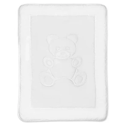 Immagine di KiGATEX Piumone per bambini con trapuntatura a orsetto, coperta certificata Oeko Tex, adatto alle persone allergiche, 135 x 200 cm