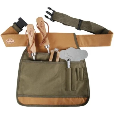 Immagine di Esschert GT04, Cintura porta attrezzi da giardino, 34 x 3,8 cm, colore: Verde
