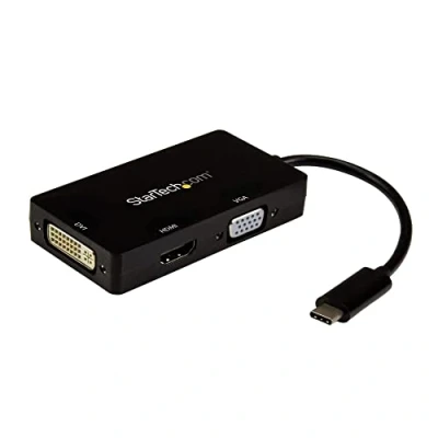 Immagine di STARTECH ADATTATORE SCHEDA ESTERNA 3 IN 1 USB C A HDMI DVI O VGA