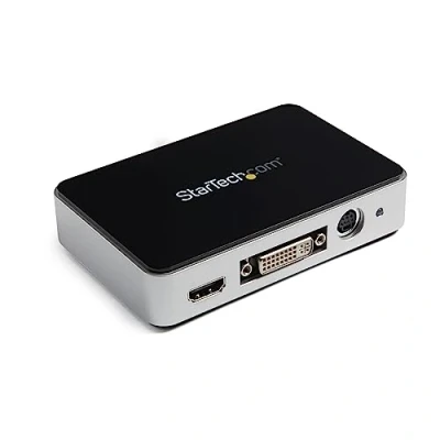 Immagine di StarTech.com Scheda Acquisizione video Grabber USB 3.0 HDMI / DVI VGA Component HD Cattura Esterna 1080p 60fps
