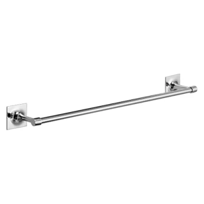 Immagine di Gedy Wizard Asciugamani 45cm, Misure: 4,9X50X7,4 CM, Porta salviette in Ottone e Cromall, Finitura Cromo, Fissabile con Biadesivo 3m, Barre Accorciabili, Design R&amp;S, 2 Anni di Garanzia, 45 cm
