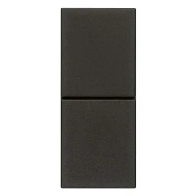 Immagine di VIMAR Due Pulsanti INDIP. No+No 10A Nero 30066.G