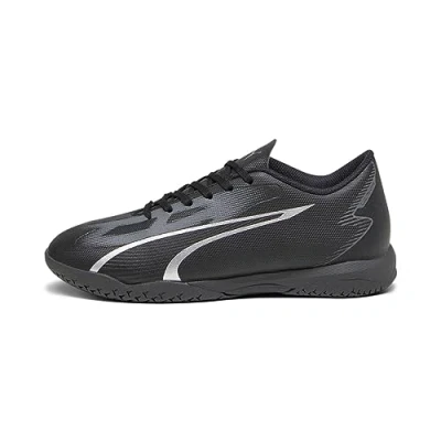 Immagine di Puma Ultra PLAY IT JR Unisex Scarpe da calcetto per bambini, Taglia: 29, Black/asphalt Sintetico / tessuto