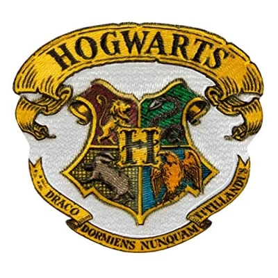 Immagine di Mono Quick Toppa da applicare con ferro stiro, motivo: case di Hogwarts della saga Harry Potter, a scelta tra Grifondoro, Serpeverde, Tassorosso e Corvonero (18069 Hogwarts)