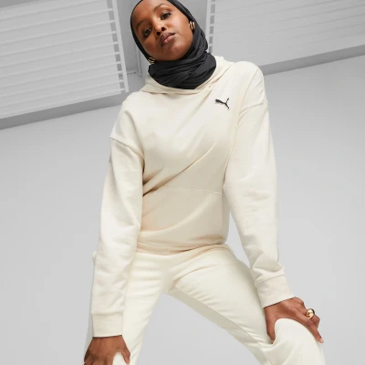 Immagine di PUMA Better Essentials Felpa con Cappuccio TR, Sudore Donna, Nessun Colore, L