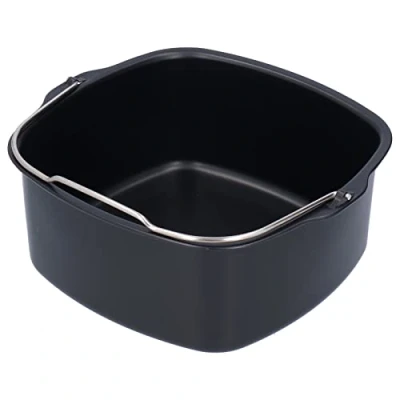 Immagine di accessori per friggitrici ad aria quadrate, teglia aria, stampi torte, friggitrice in ferro, tortiera, a botte torte HD9925(17 18cm)