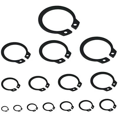 Immagine di 310 Pezzi Anelli Elastici, di Arresto Radiale, Sicurezza Esterni C Clips, Snap