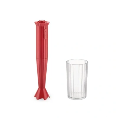 Immagine di Alessi Hand Blender Plissé 2 settings Red Michele de Lucchi MDL10R
