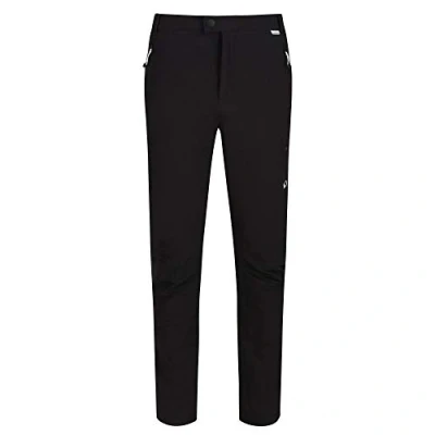 Immagine di Regatta Highton Winter Trousers Pantaloni Elasticizzati Ultra estensibili, da Uomo, idrorepellenti e protettori (UV), con Elastico in Vita Tasche Zip