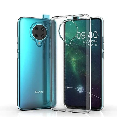Immagine di CoverKingz Custodia per Xiaomi Poco F2 Pro, in silicone morbido, trasparente, sottile, trasparente