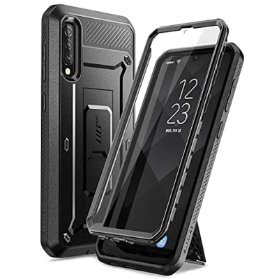 Immagine di SUPCASE Cover Samsung A50 Custodia Rigida 360 Protezione per Display Integrata [Unicorn Beetle PRO] Rugged Case Galaxy A50/A30s/A50s, Nero