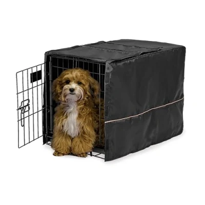 Immagine di MidWest Homes for Pets, copertura per gabbie in tessuto protetto da teflon, privacy e New World lunghe 55,88 cm, adatta a lavatrice/asciugatrice, CVR 22