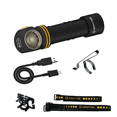 Immagine di ArmyTek Elf C2 Warm LED (monocolore) Lampada portatile a batteria ricaricabile 1100 lm 4800 h 65 g