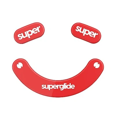 Immagine di Superglide2 Piedini per mouse con superficie testurizzata controllabile, liscia e resistente, in vetro ultra suola resistente Razer Viper V2 Pro, colore: