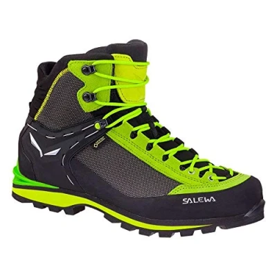 Immagine di Salewa MS CROW GTX Scarponi da montagna, Uomo, Taglia: 42.5, Cactus/sulphur spring Pelle e tessuto