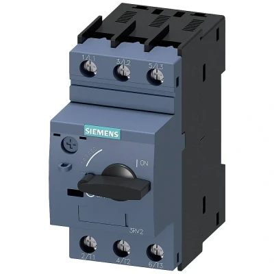 Immagine di Siemens 3RV2021 4DA10 Interruttore 1 pz. Regolazione (corrente): 18 25 A Tens.comm.max: 690 V/AC (L x P) 45 97 mm