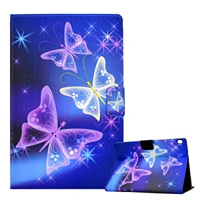 Immagine di CXTcase Custodia per Lenovo Tab M10 10.1 2019 TB X505L/TB X505F/TB X605L/TB X605F, Ultra Slim PU Smart Intelligente Tablet Cover M10, Protettiva 2019,Farfalla