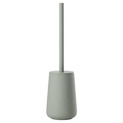 Immagine di Zone Denmark Nova One Scopino per WC in ceramica con rivestimento morbido al tatto, acciaio, colore: Verde Matcha