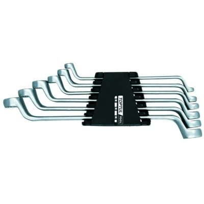 Immagine di TOPTUL GAAC0602 Kit chiavi ad anello doppie 6x7, 8x9, 10x11, 12x13, 14x15, 16x17 6 Acciaio al cromo vanadio