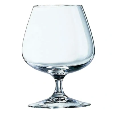 Immagine di Arcoroc Bicchiere da cognac in vetro della serie Degustation, Senza graduazione, 410ml, indicatore di riempimento