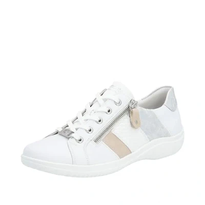 Immagine di Remonte D1e00, Scarpe da Ginnastica Donna, Bianco Rose White Ice 81, 36 EU