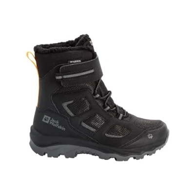 Immagine di Jack Wolfskin VOJO Texapore HIGH Stivali da neve per bambini, Taglia: 26, Phantom burly yell Sintetico / tessuto