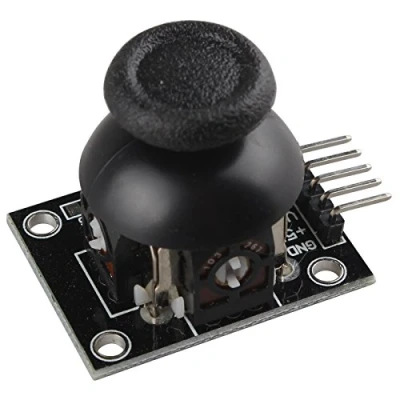 Immagine di HALJIA PS2 Game joystick asse sensore modulo biassiale pulsante di controllo Shield Compatibile con Arduino robot Raspberry Pi AVR pic